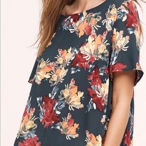 Paper Crown Floral Blouse